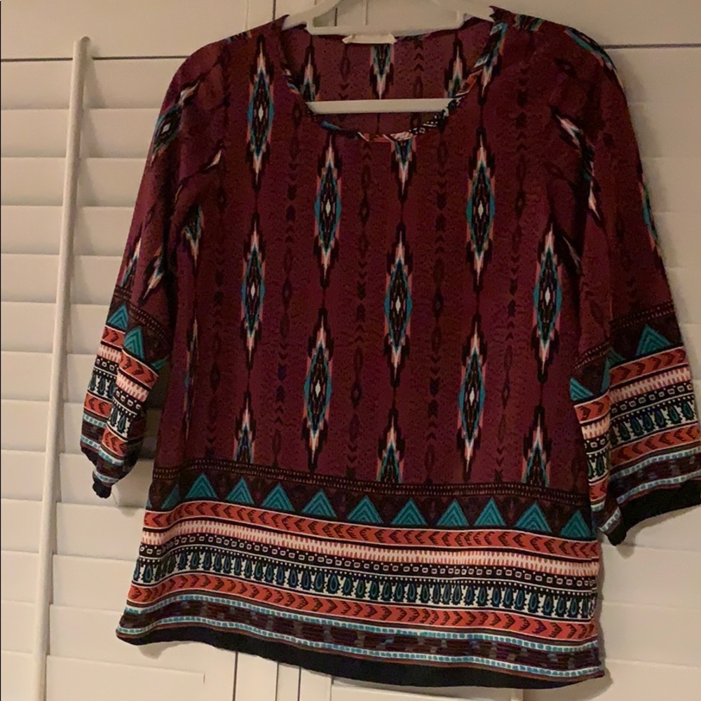 Aztec top